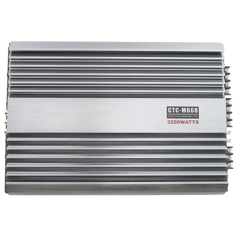 YaeCCC 3200W 12V 4 Channel Car Amplifier Stereo Power Amp Audio 4CH Bass Sub Woofer - Image 1